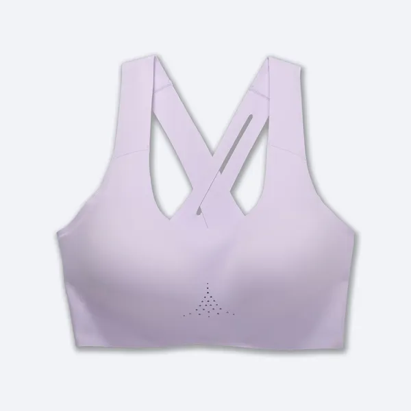 Brooks Crossback 2.0 Sports Bra Lt Purple
